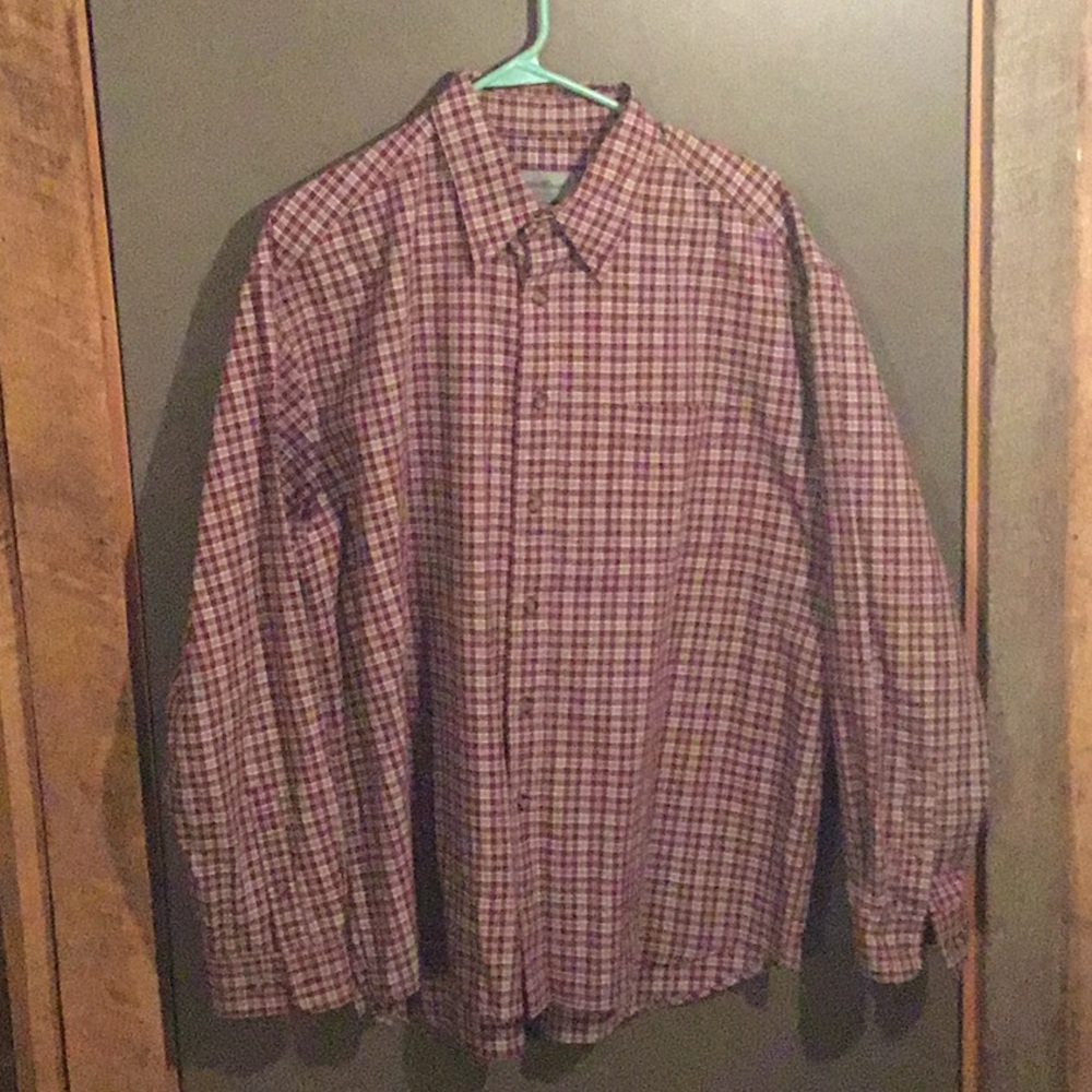 Eddie Bauer Since 1920 Large Button Flannel
